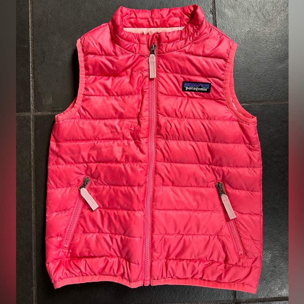 Girls Patagonia Down Vest 3T
